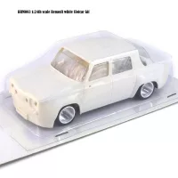 BRM083 Renault R8 Gordini Complete white kit & assembled chassis